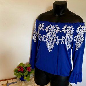 Inc International Boho Blouse